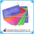 Metal ring binding flip book printing